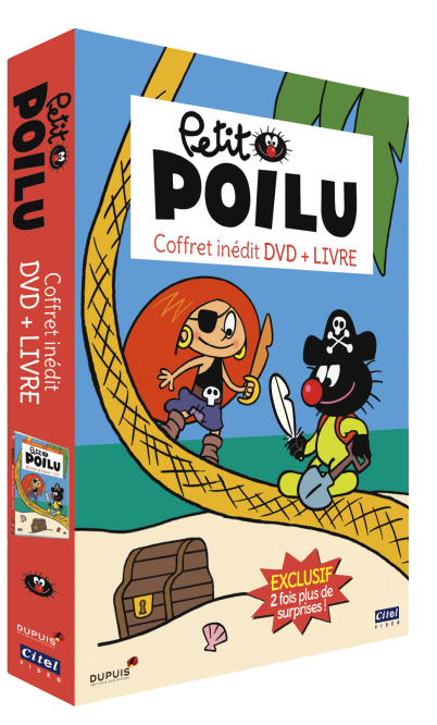 Petit Poilu : DVD + LIVRE - principal