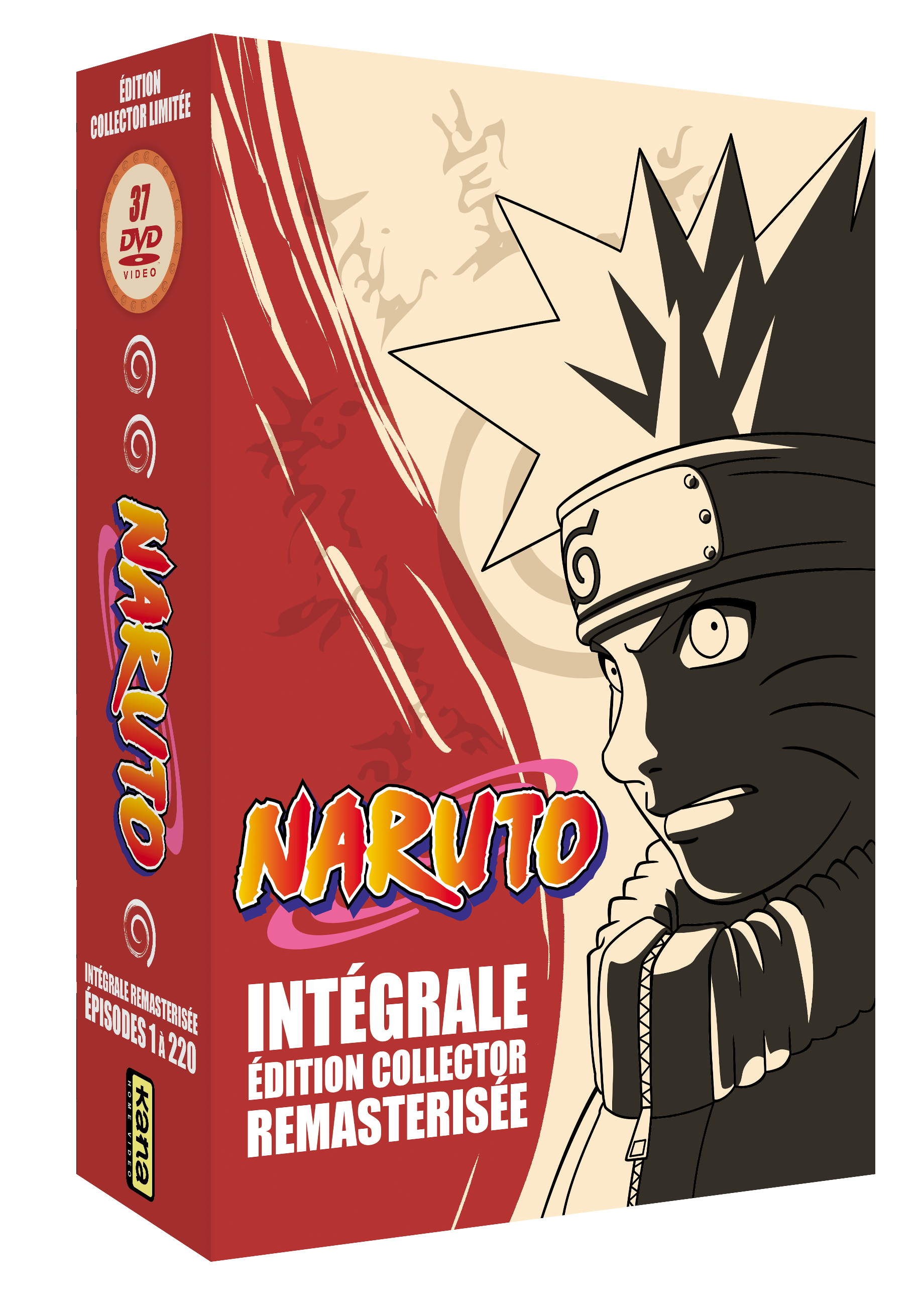 Naruto : Intégrale Edition Collector Remasterisée Episodes 1 à 220 - principal