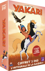 YAKARI : SAISON 5  COFFRET 3 DVD COFFRET NOEL 2018