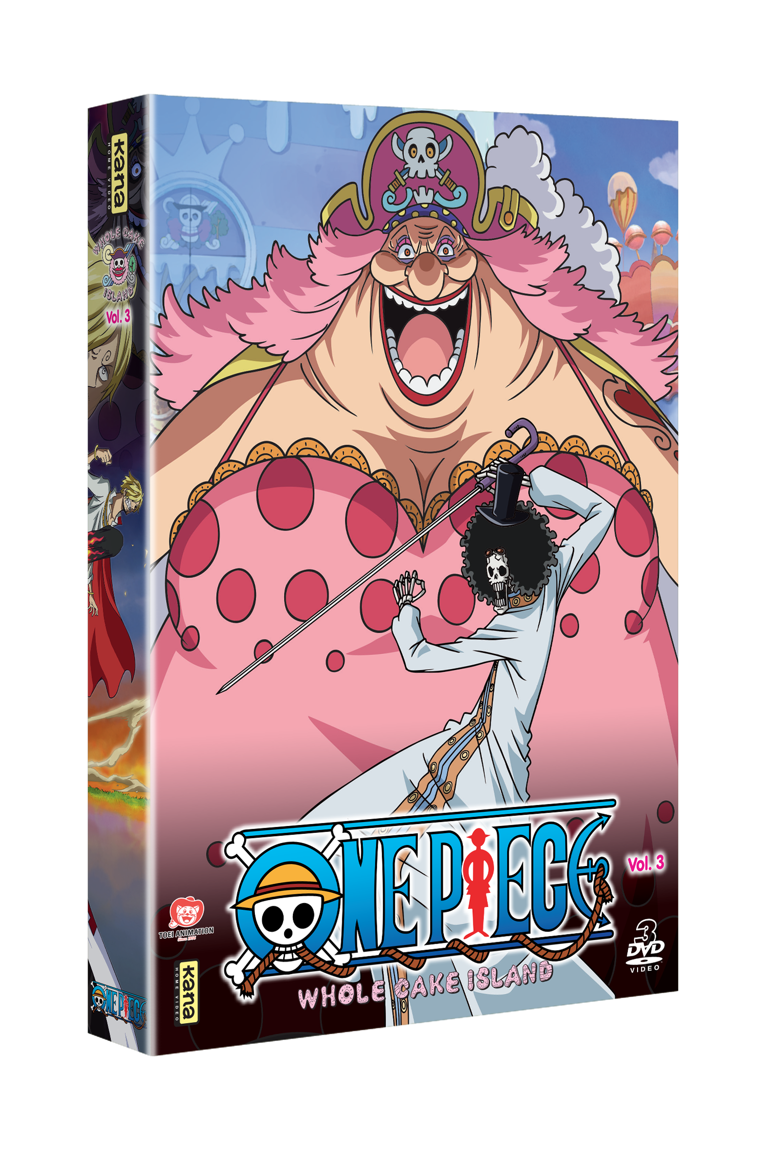 One Piece : Whole Cake Island Vol 5 - DVD: Coffret DVD / BluRay Manga