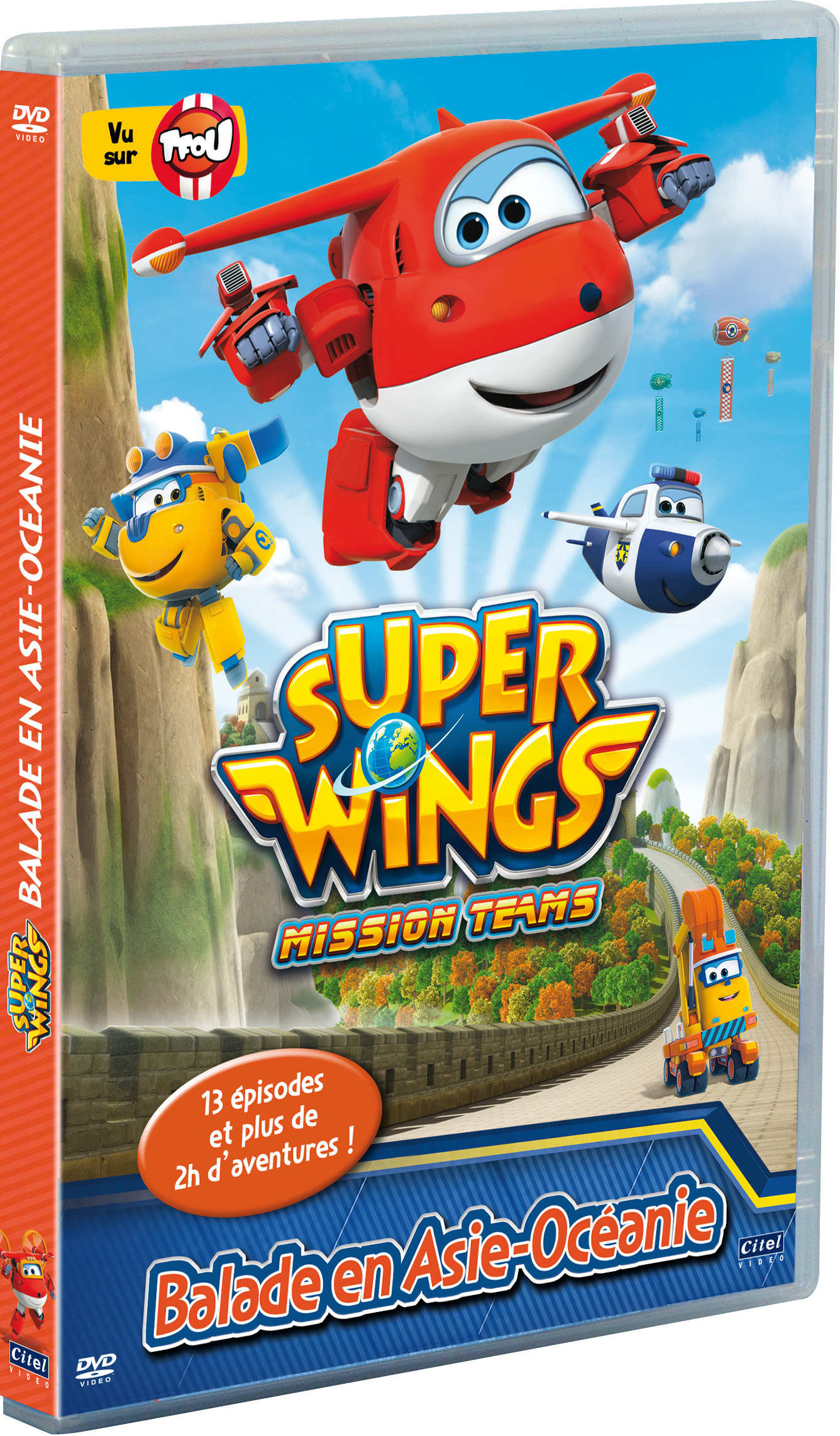 Super Wings Saison 3 : Balade en Asie Océanie - principal