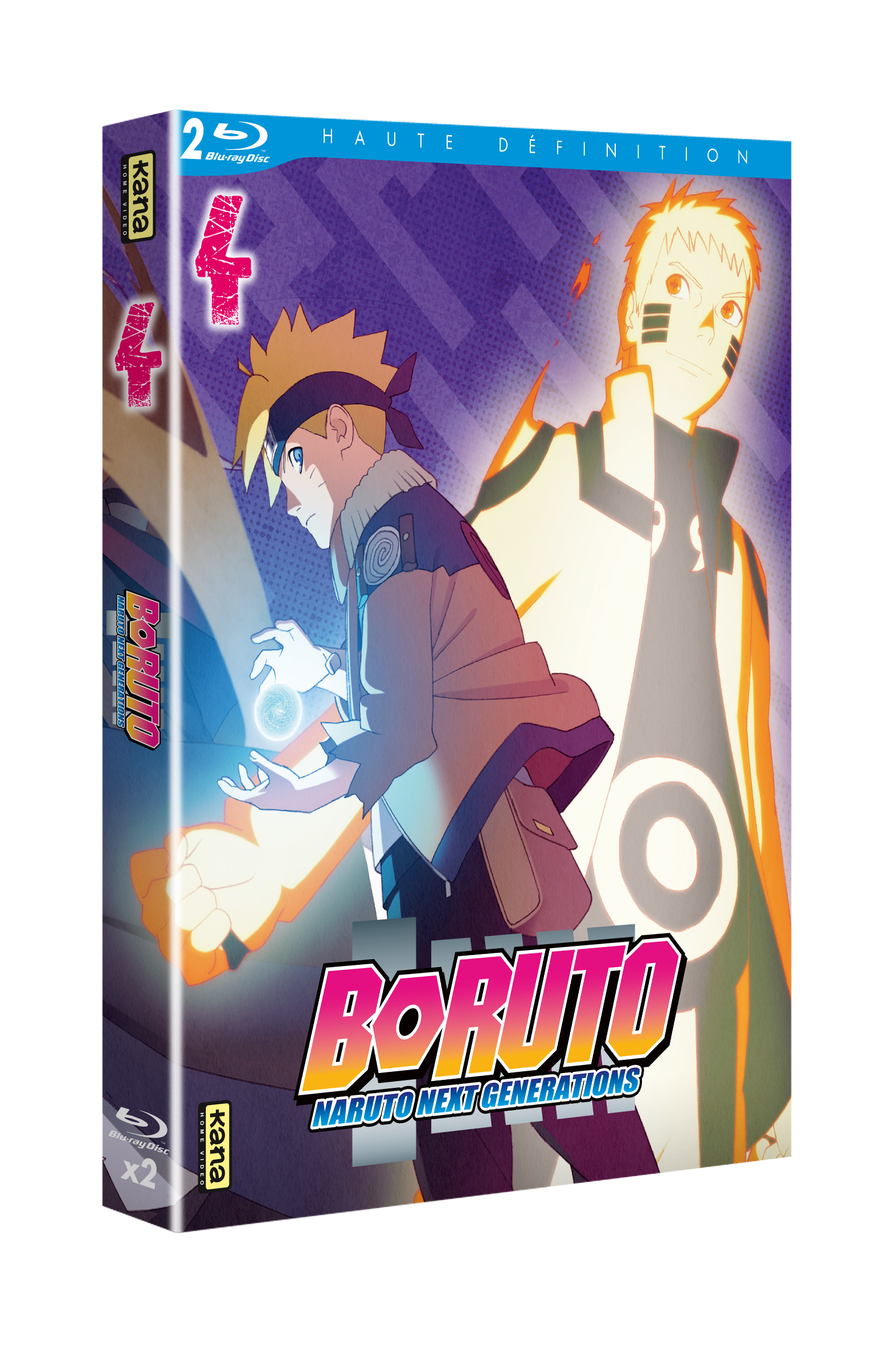 Boruto Naruto Next Generations vol 4 Blu-ray - principal