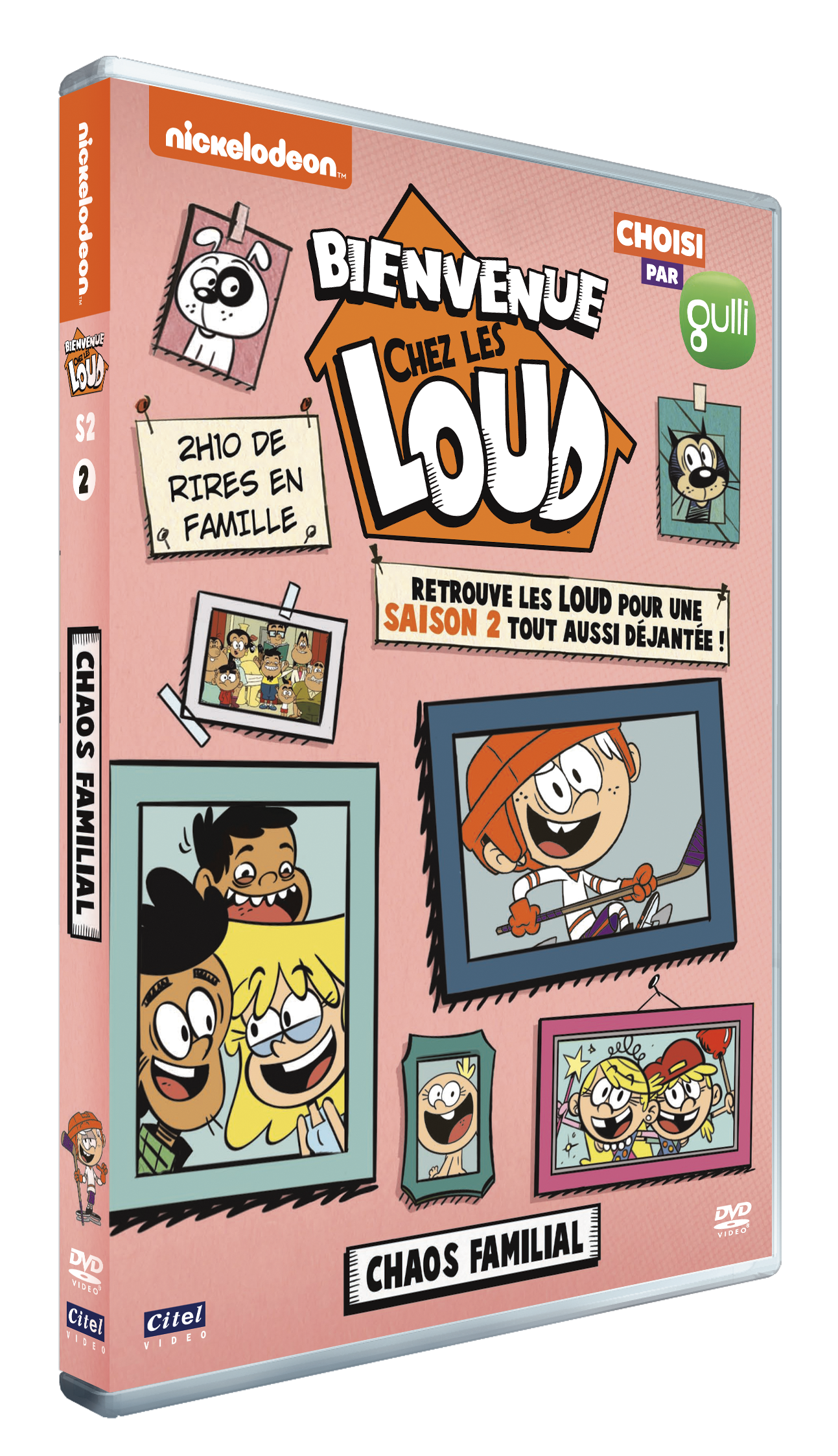 Bienvenue Chez Les Loud Saison 2 Bienvenue chez les Loud S2 vol.2 : Chaos familial: DVD Geek chez Citel