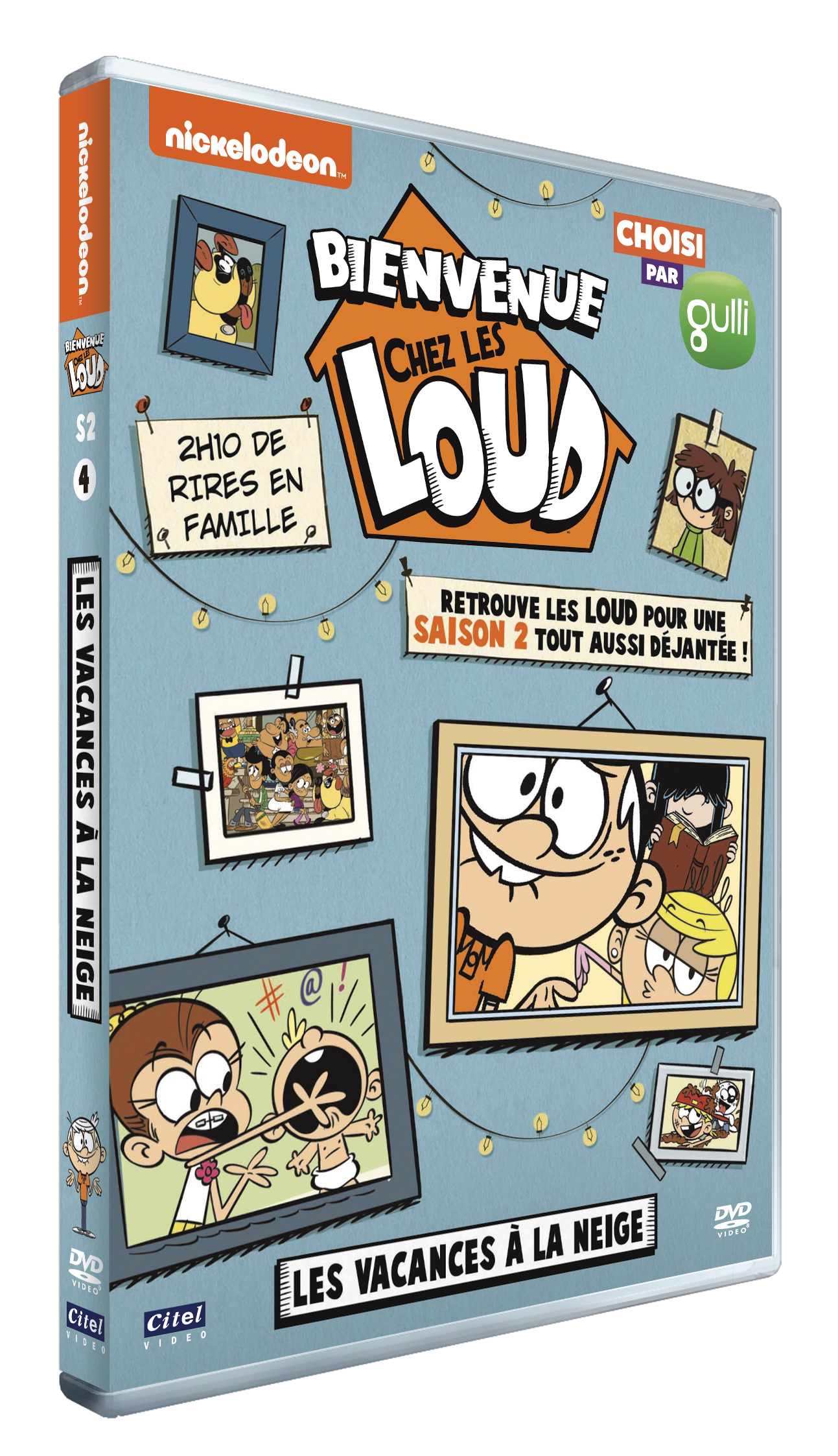 Bienvenue chez les Loud Intégrale Saison 3 4 DVD Coffret DVD