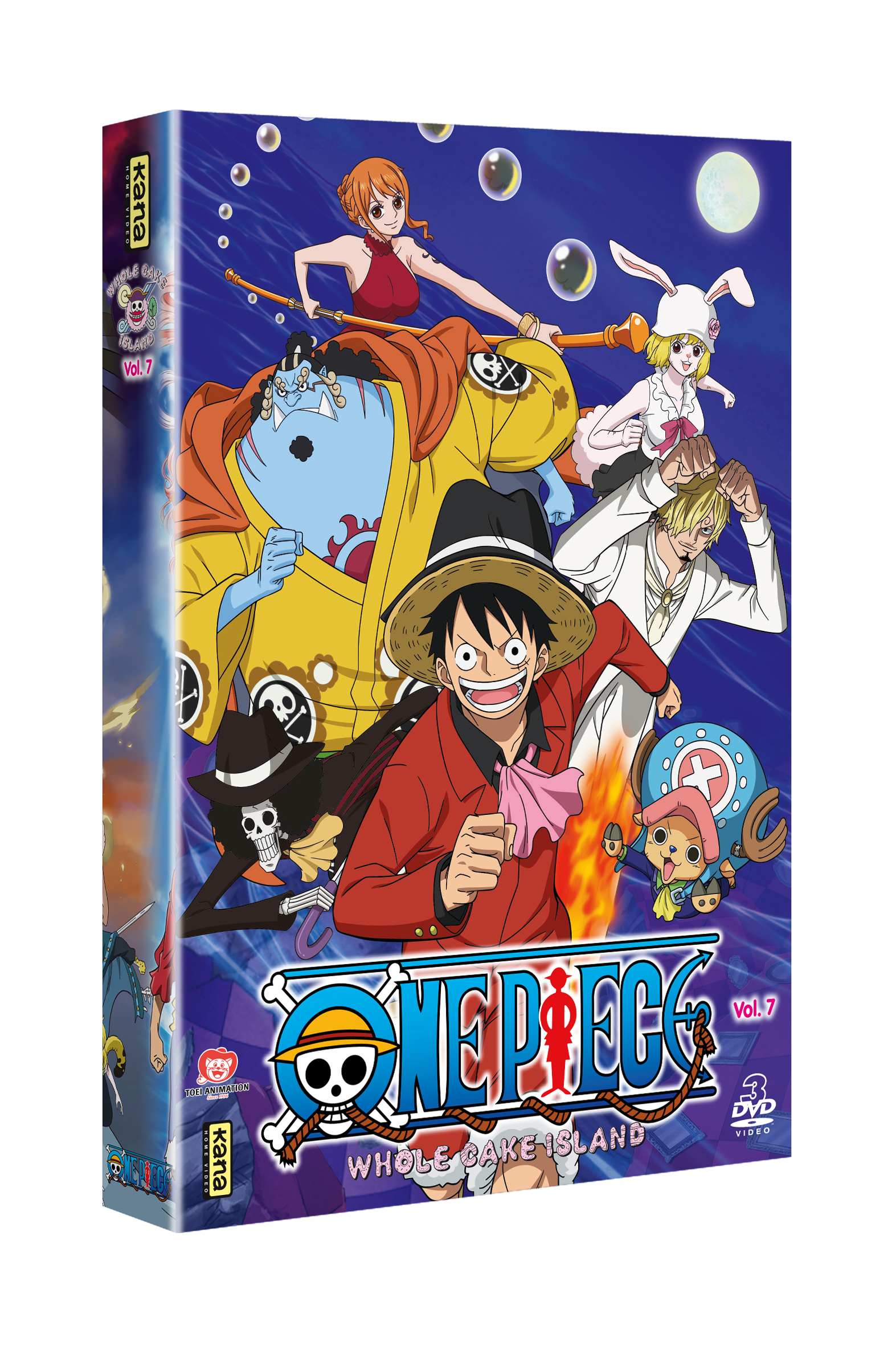One Piece Whole Cake Island 7 - 3 DVD