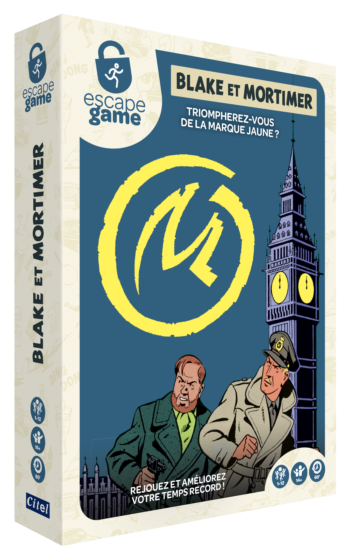ESCAPE BOX - BLAKE & MORTIMER - principal