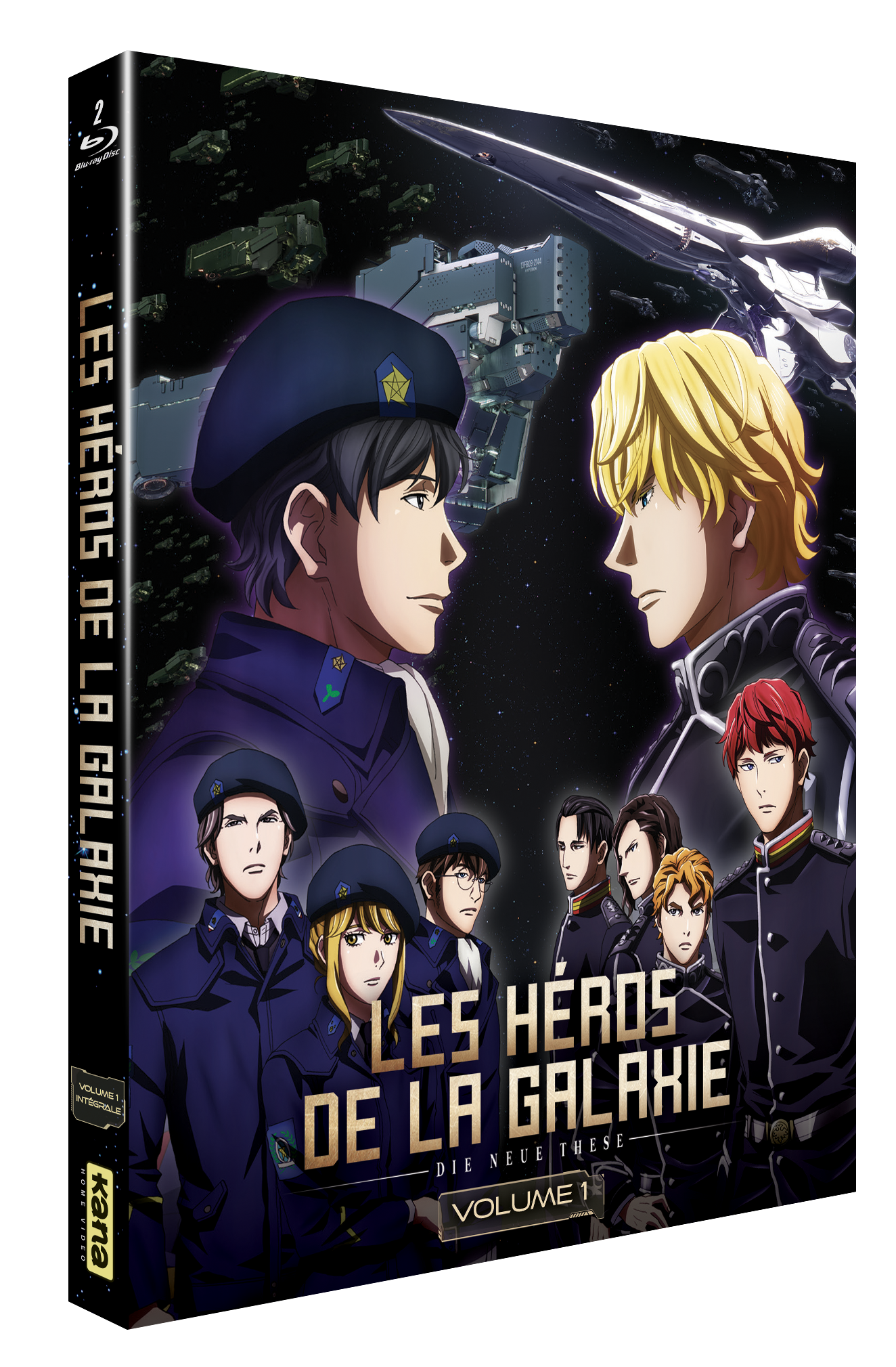 Les Héros de la Galaxie - Volume 1 - Blu-ray - principal
