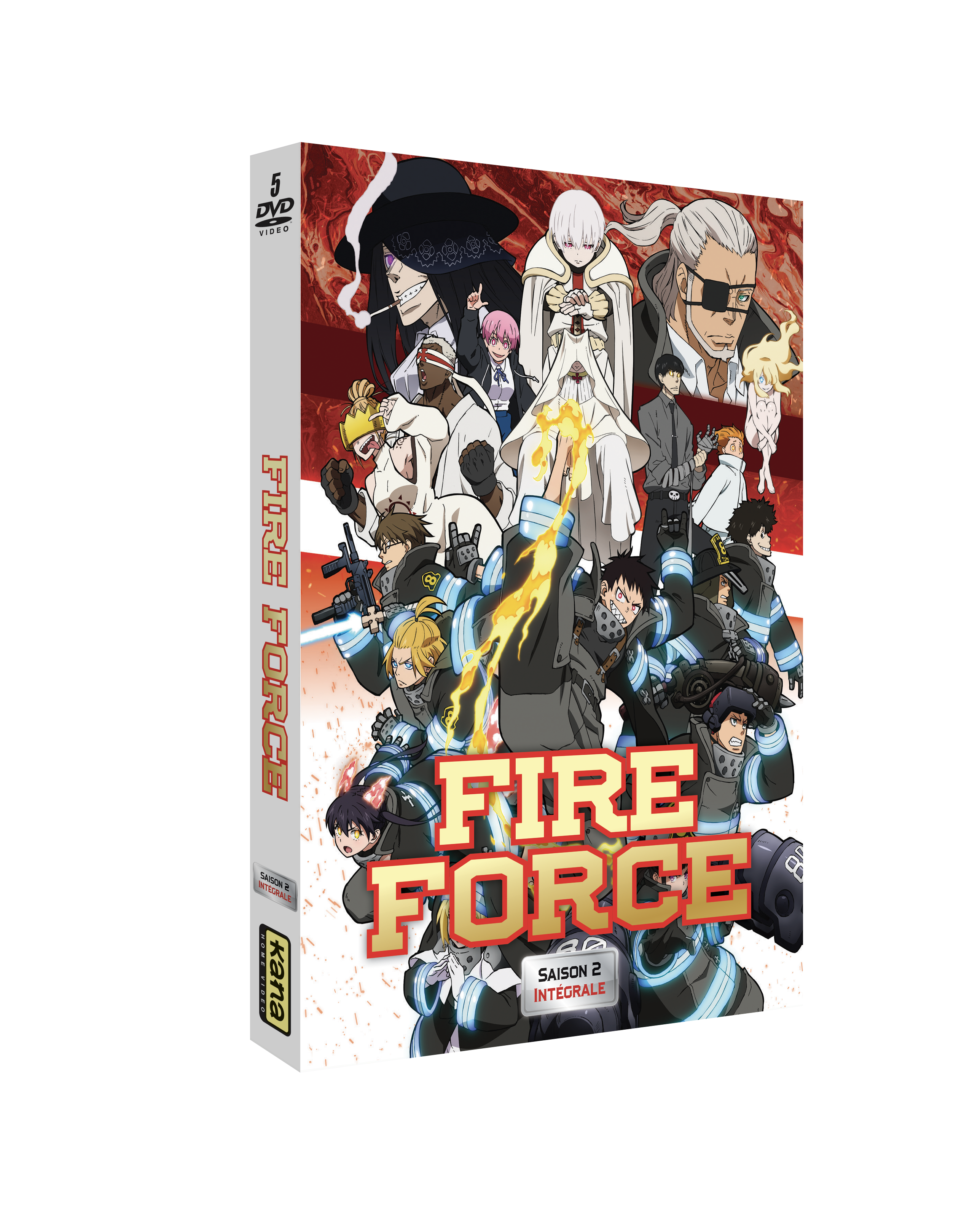 Fire Force saison 2 - DVD - principal