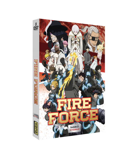 Fire Force saison 2 - DVD - principal