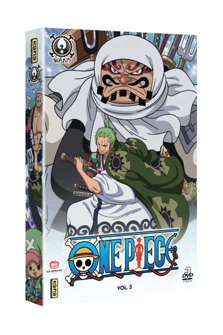 One Piece Pays de Wano Vol. 3 - 3 DVD - principal