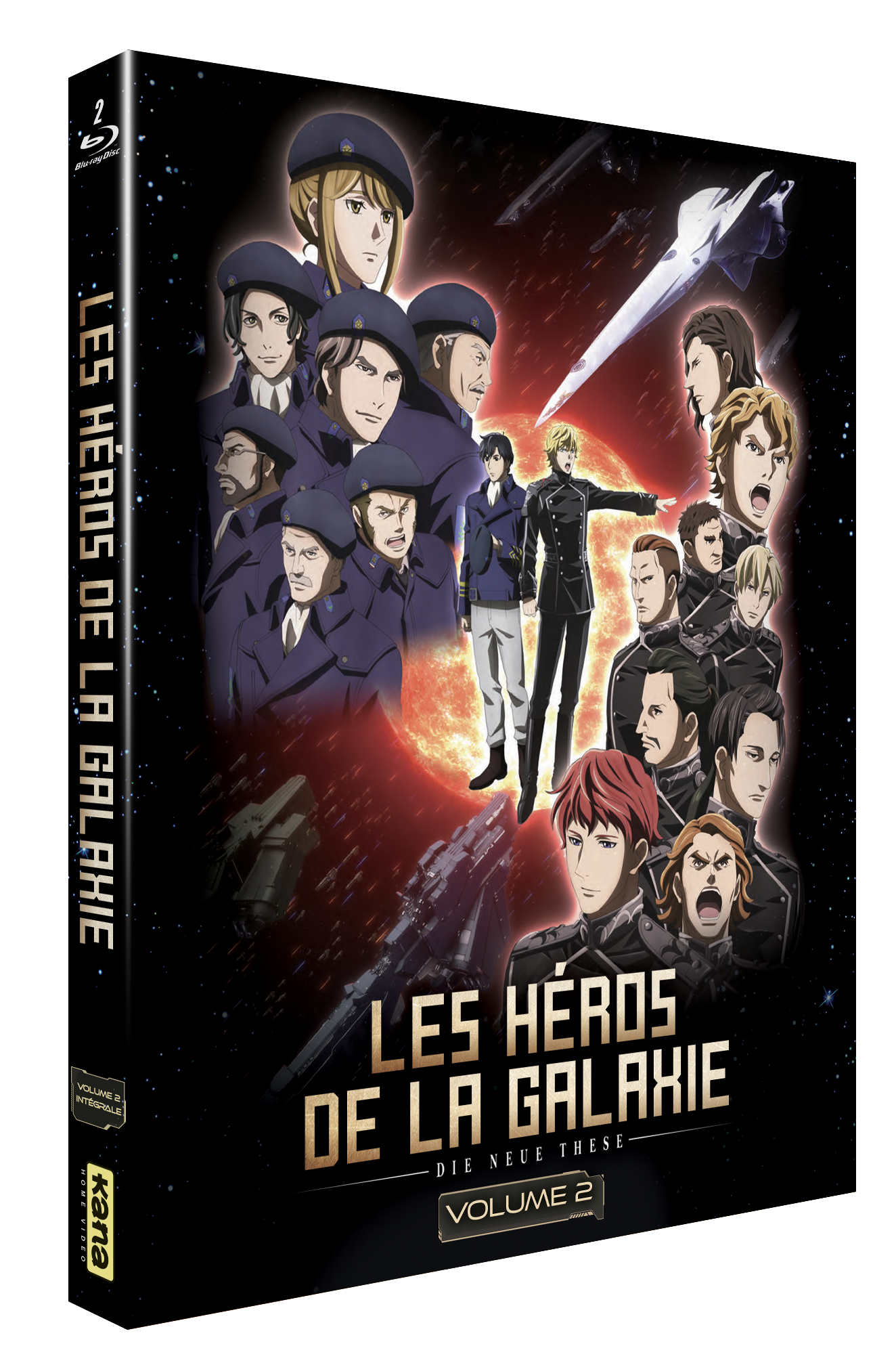 Les Héros de la Galaxie - Volume 2 - Blu-ray - principal