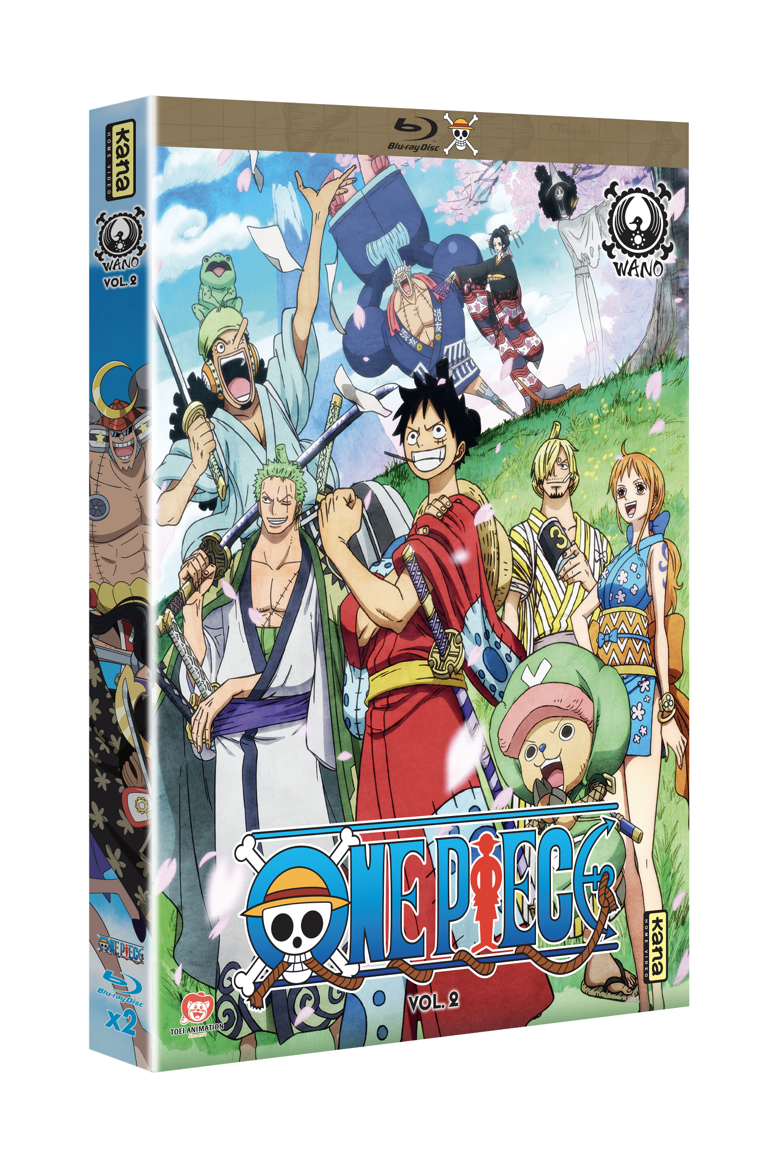 One Piece Pays de Wano 2 - Bluray - principal