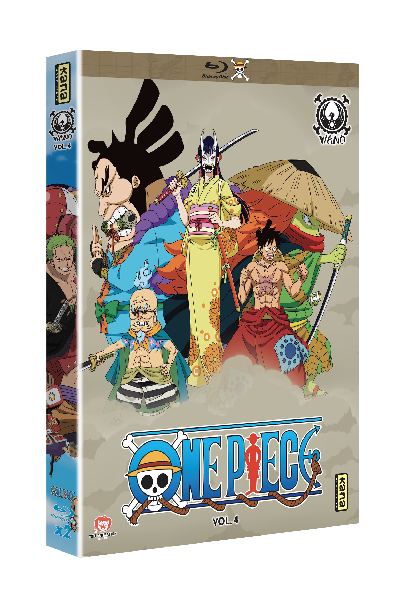 One Piece Pays de Wano 4 - Bluray - principal