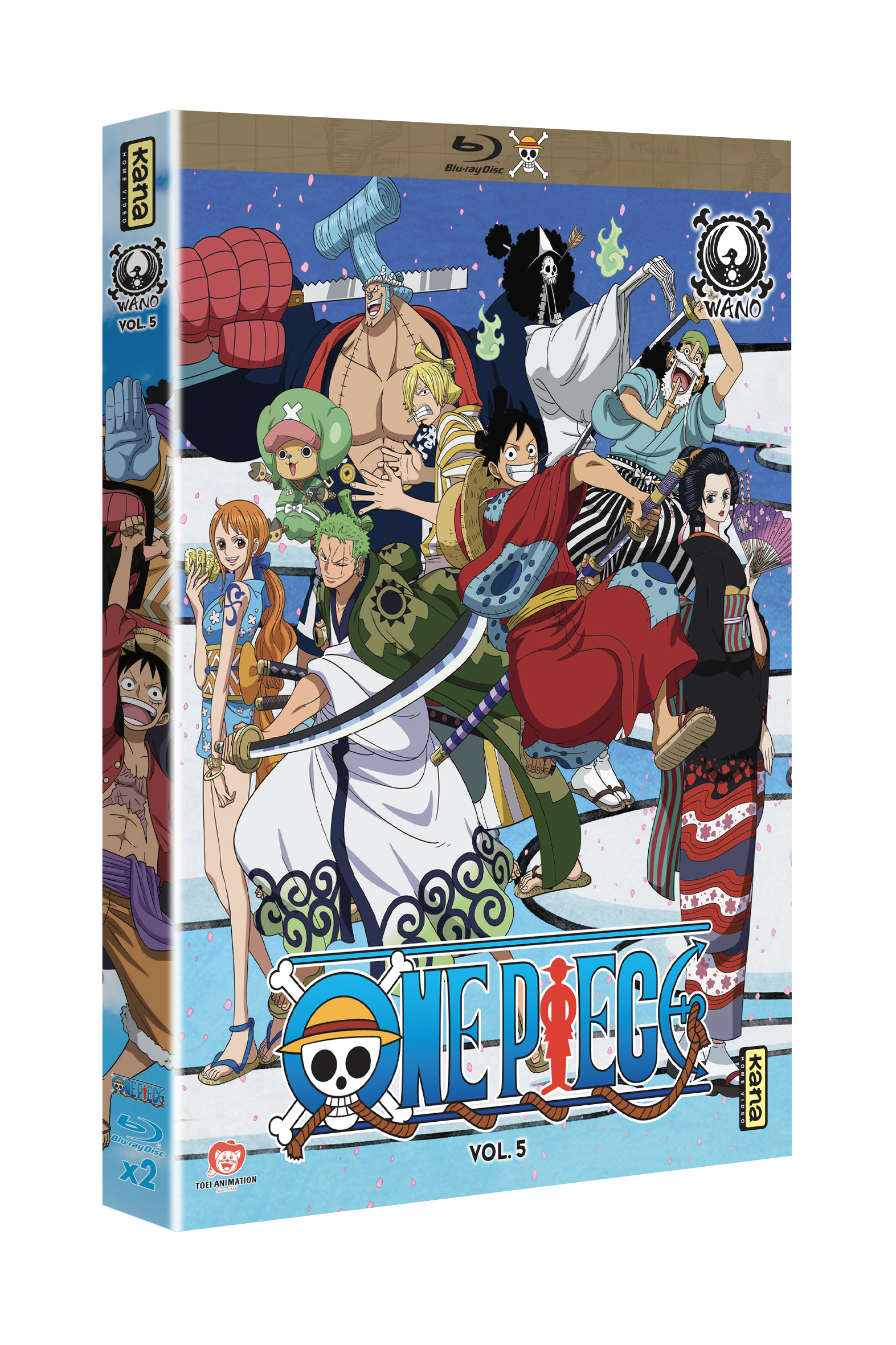 One Piece Pays de Wano 5 - Bluray - principal