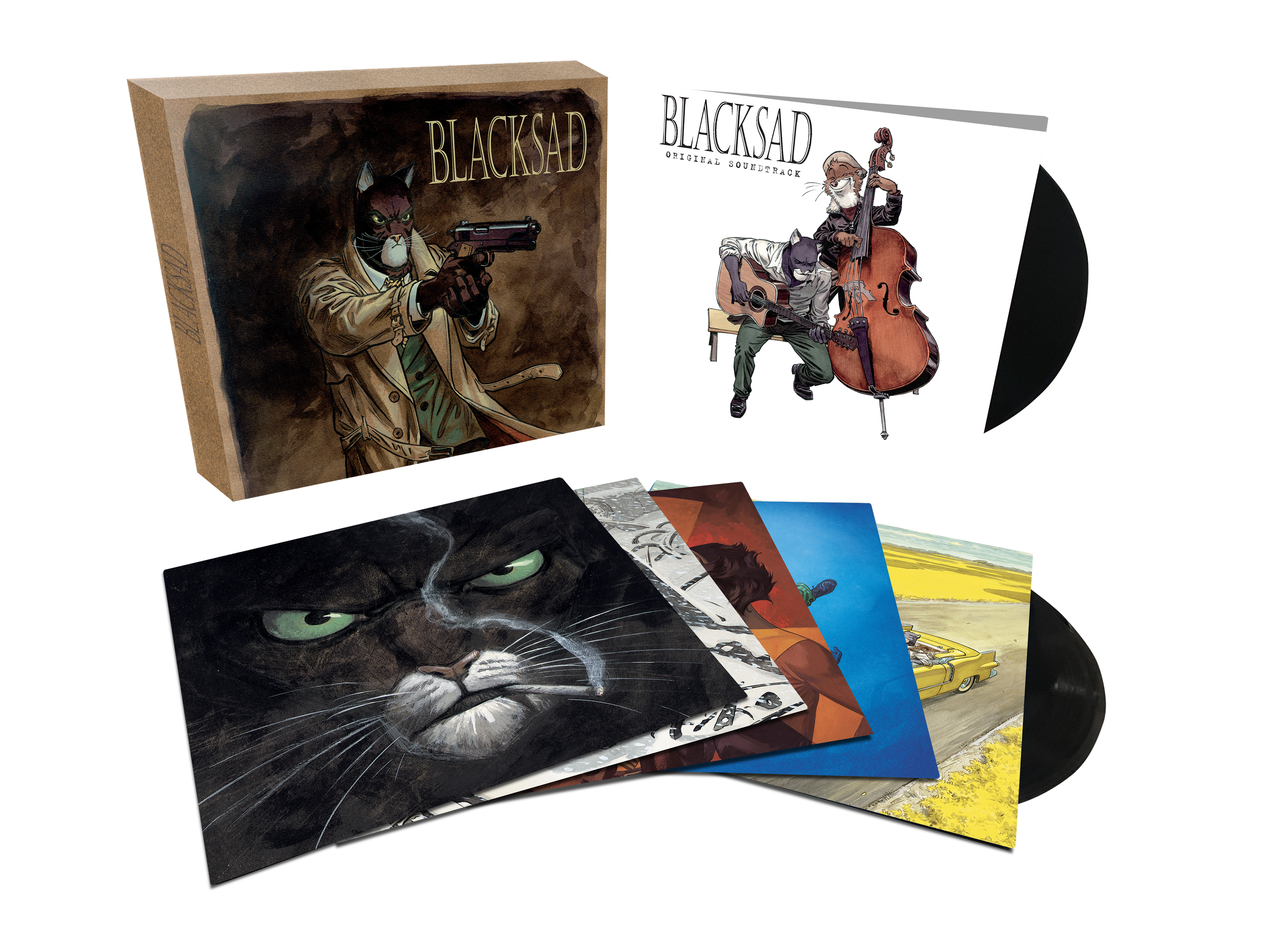 BLACKSAD - LA SERIE AUDIO - COFFRET 6 VINYLES - principal