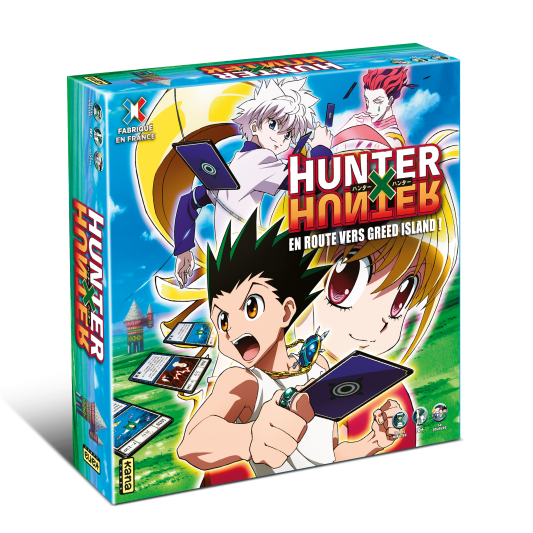 HUNTER X HUNTER - EN ROUTE VERS GREED ISLAND ! - JEU DE SOCIETE - principal