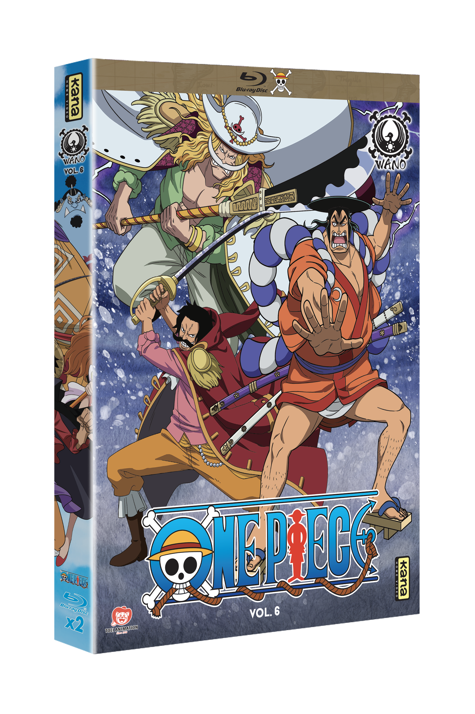 One Piece Pays de Wano 6 - Bluray - principal
