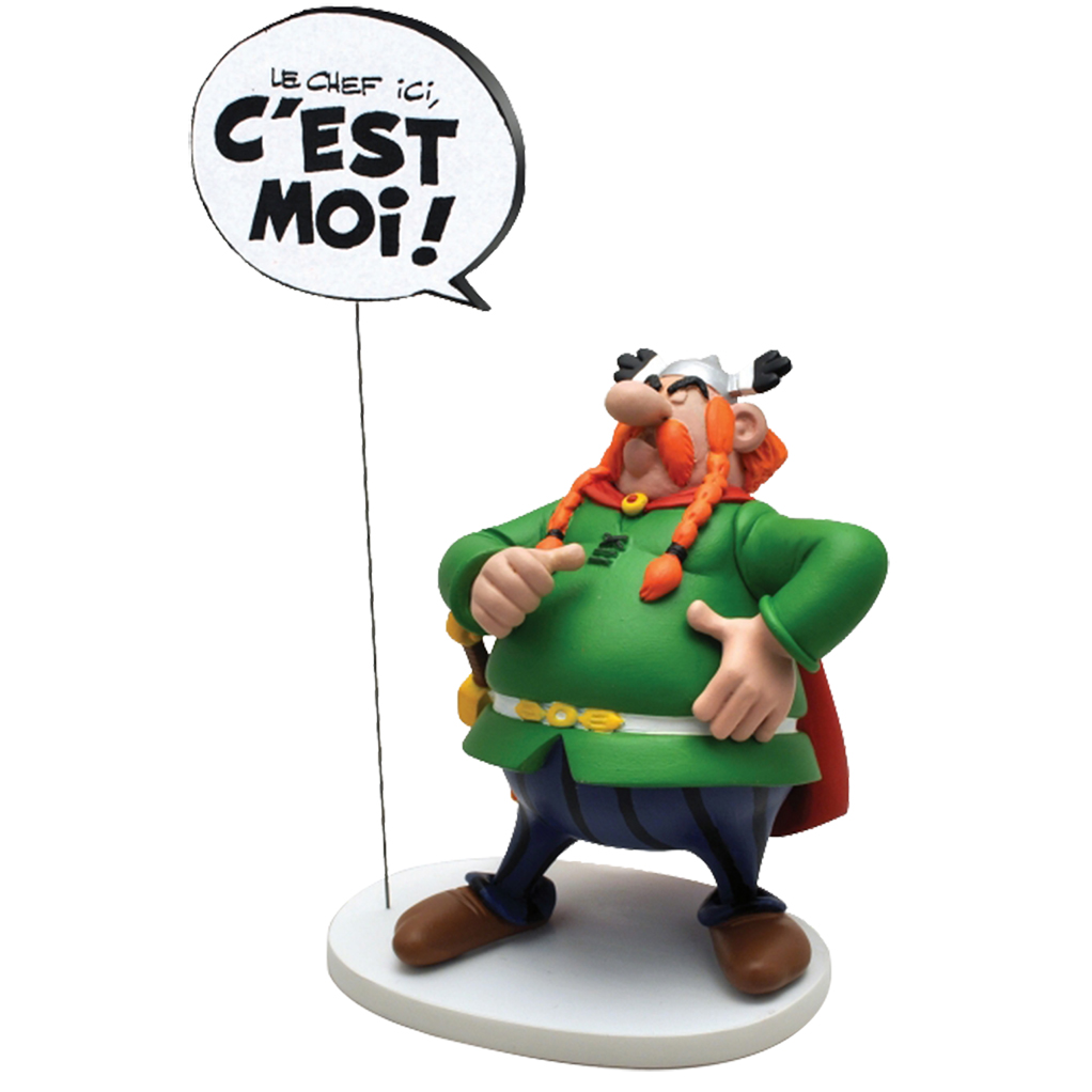 Abraracourcix bulles : Le chef ici, c'est moi ! (Collectoys) - principal