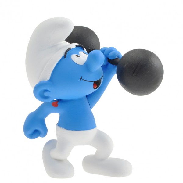 Figurine - Smurf with weights