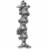 Figurine les Schtroumpfs - Colonne des Schtroumpfs silver edition - Collectoys - principal