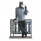 Figurine résine Blacksad au balcon - principal