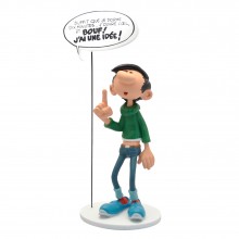 Figurine Gomer Goof and his sign 