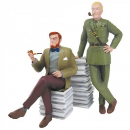 Figurine Collectoys Blake et Mortimer - Pile d'albums