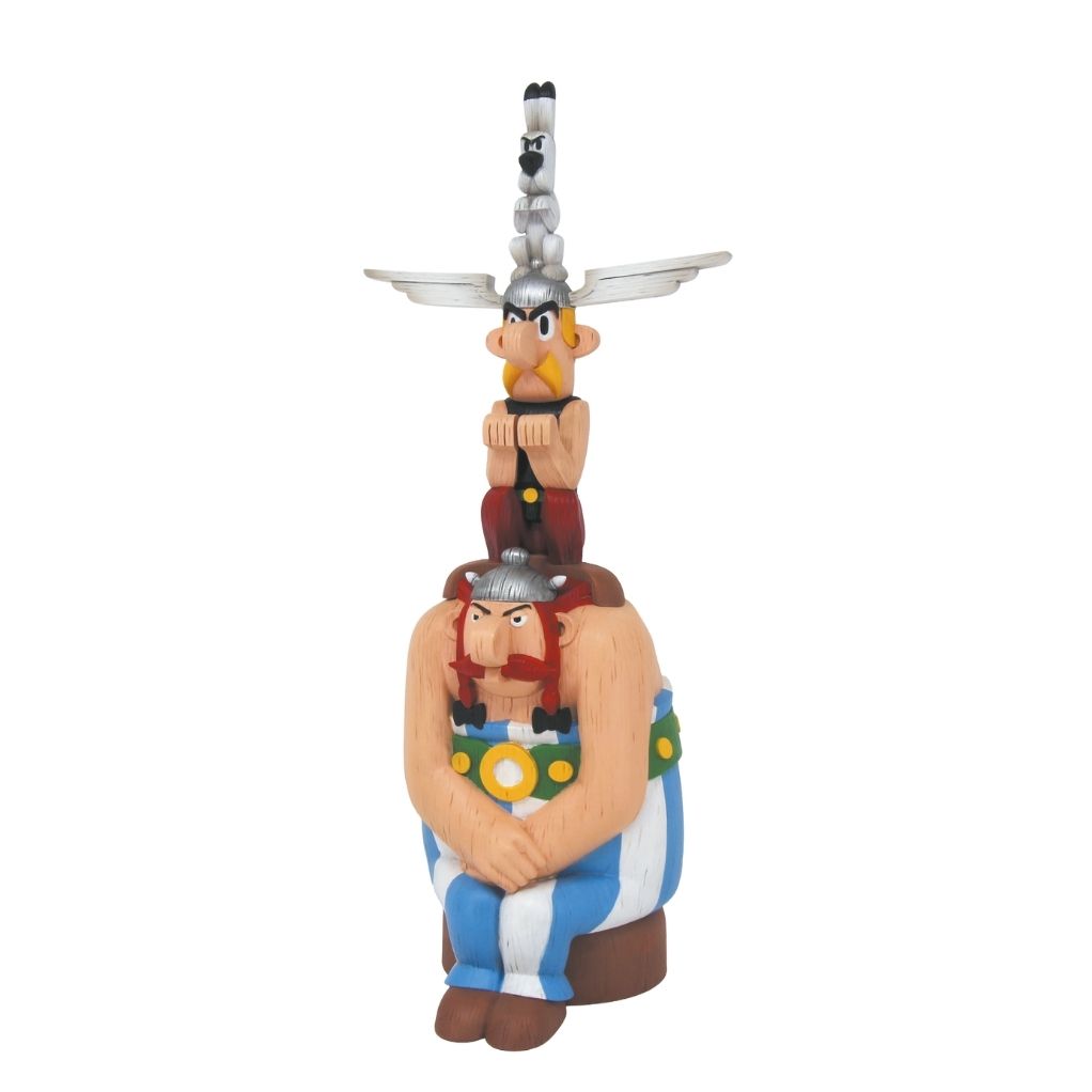 Figurine Collectoys - Totem Astérix, Obélix et Idéfix - principal