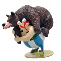 Figurine - Obélix portant le Grizzli (Pixi Origines)