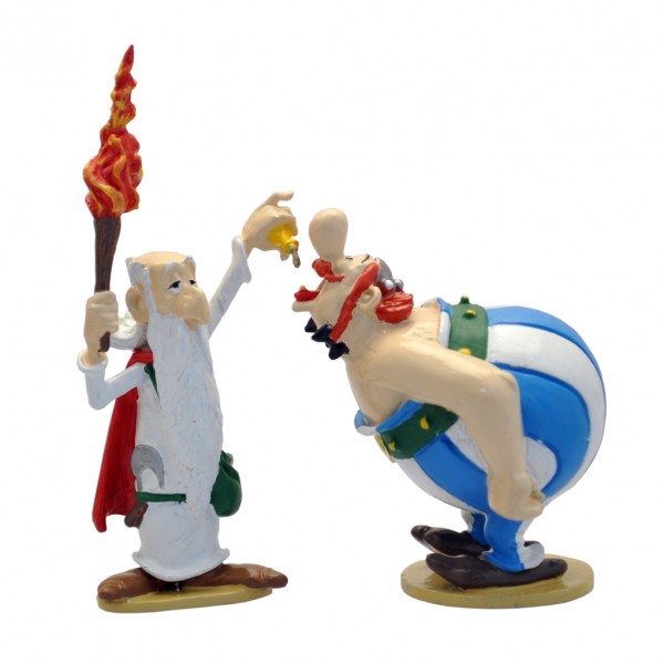 Figurine Pixi Obelix and Getafix magic potion
