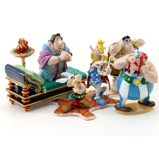 Figurines Pixi Asterix Le Menhir d'or - principal