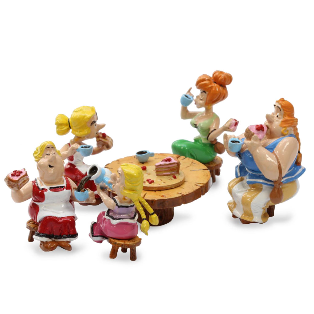 Figurines Pixi classique Astérix, Autour du thé - principal