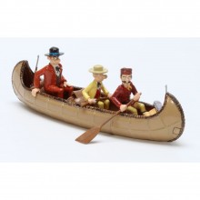 Pixi The bluecoats figurine - The Quebec gold - The Canoe