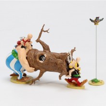 Classic Pixi Figurine - Astérix, Obélix and Infirmofpurpus... in the Trunk