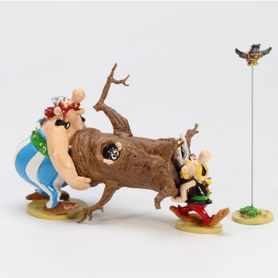 Figurine Pixi Classique - Astérix, Obélix et Plutoqueprévus...dans le tronc - principal