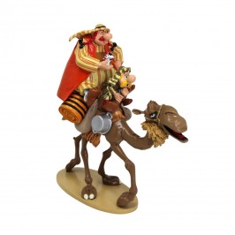 Figurine Astérix et Obélix sur le dromadaire