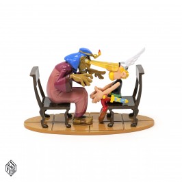 Figurine Pixi Astérix hypnotisé par le mage Iris