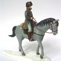 Figurine Pixi Corto Maltese - Changaï Li à cheval - La Cour Secrète des Arcanes