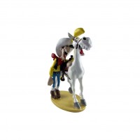 Figurine Pixi Atomax, Lucky Luke et Jolly Jumper riant