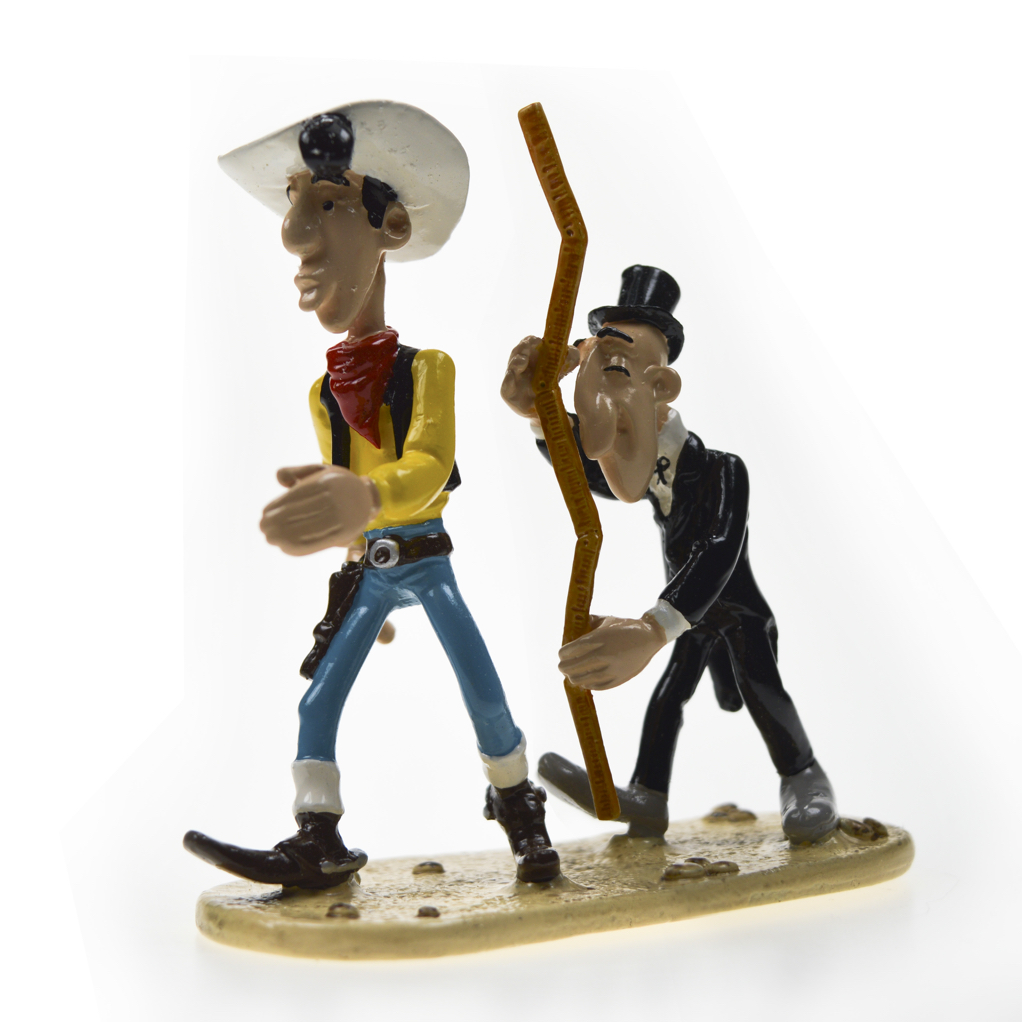 LE CROQUE-MORT MESURANT LUCKY LUKE - principal