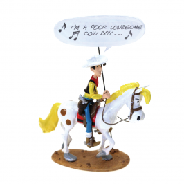 Figurine Pixi Origine Lucky Luke &quot;I'm a poor lonesome cowboy&quot;