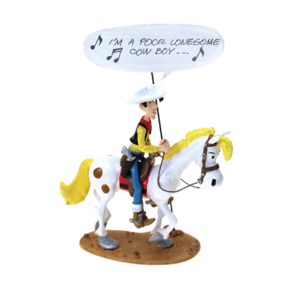 Figurine Pixi Origine Lucky Luke "I'm a poor lonesome cowboy" - principal