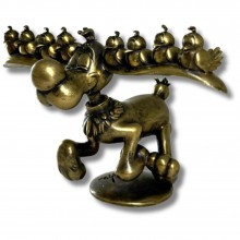 Figurine Pixi Bronze - Boule et Bill - Bill et les mésanges