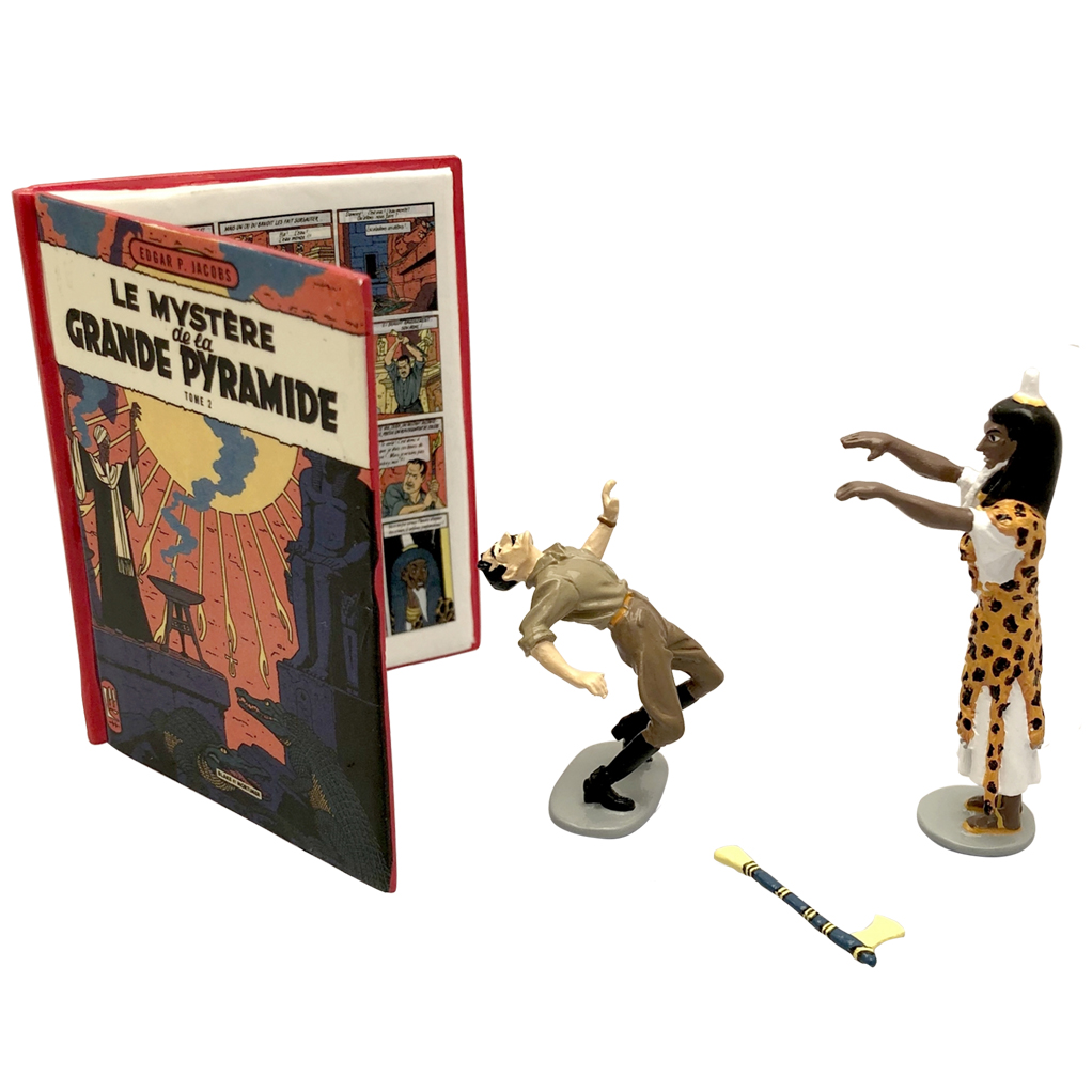 Figurine Blake et Mortimer, Le Mystère de la Grande Pyramide T2 - principal