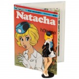 Pixi Figurine, Natacha, Stewardess, Escaped comic book case