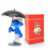 Figurine - PIXI ORIGIN - Smurf with umbrella