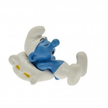 Figurine - Smurf with pillow - Origin