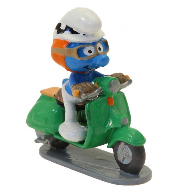 Pixi Figurine The Smurf with the green scooter, Driver's manual