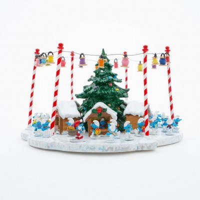 Figurines Pixi Mini, Le Marché de Noël des Schtroumpfs - principal