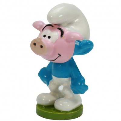 Figurine Pixi Origine, Les Schtroumpfs déguisement, Le petit cochon - principal